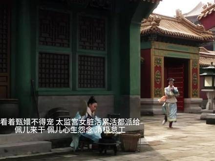 甄嬛对待他人不论身份高低, 就如同对待佩儿一般平等无差