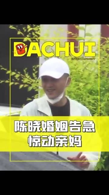 陈晓现在有了妈妈的陪伴,心情总算有所好转!