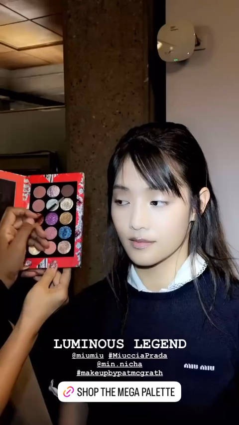 Minnie Runway妆容视频引发热议,化妆师IG秀场分享