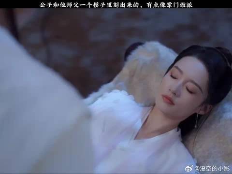公子和他师父一个模子里刻出来的,有点像掌门做派