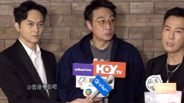 这段采访我要被吴镇宇的表情笑死了,他什么都没说但好像又说了很多