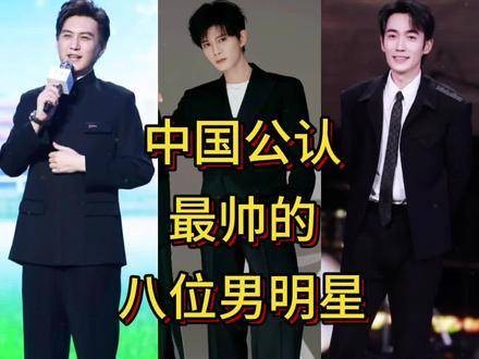 中国公认最帅的八位男星,你最钟情哪一位?靳东