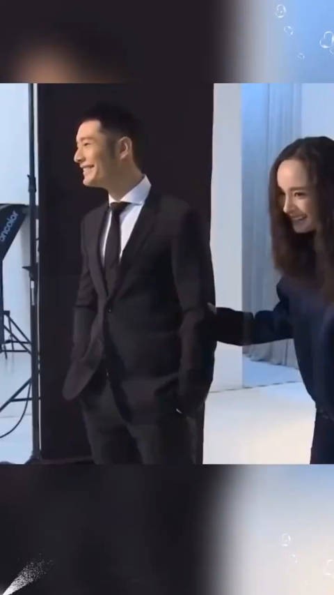 黄晓明杨幂同框撒糖，亲密互动甜度超标