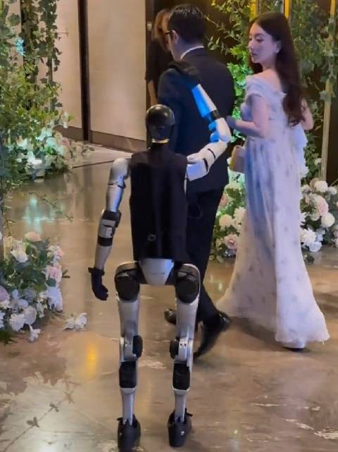 郭富城张智霖等明星出席婚礼