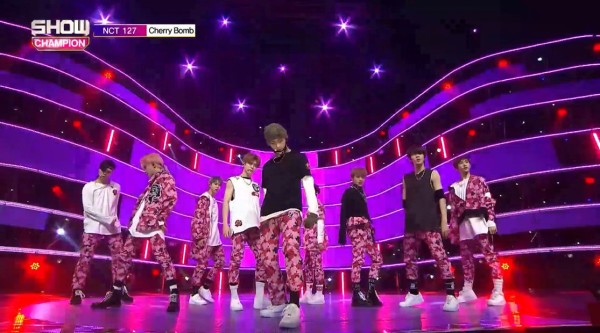 八年前的今天(170705)，NCT127 带来的现场舞台