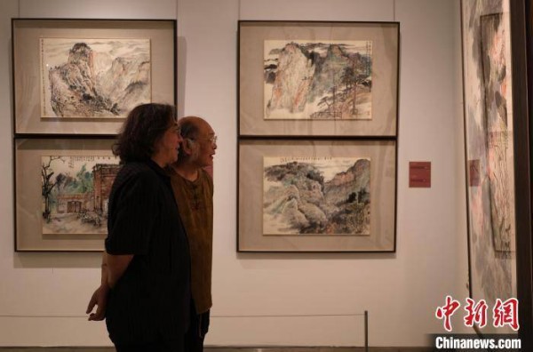 两大艺术展“登陆”山东美术馆 尽显中国画多元魅力