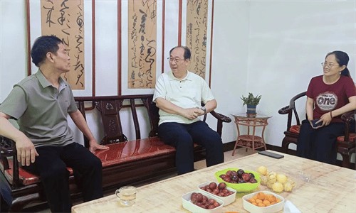 河北省人大文化交流促进会监事长鲁平到晋州市开展走访调研