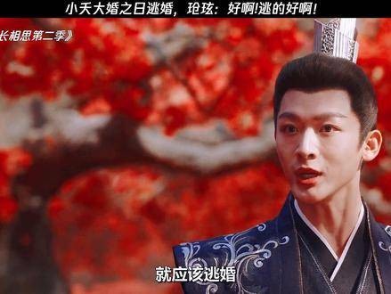 小夭大婚当日逃婚，玱玹笑称逃得好
