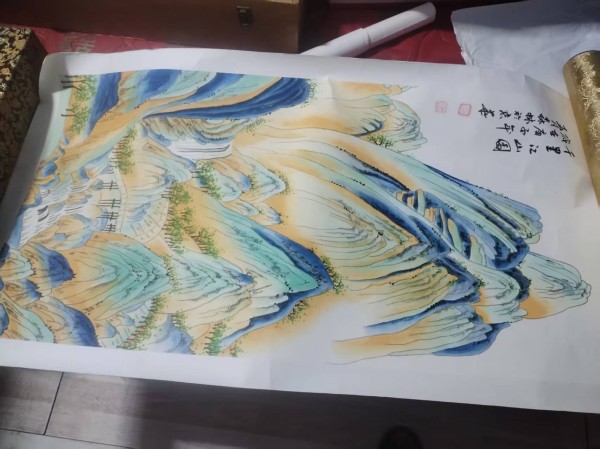 饶森林《千里江山图》：绘就山河壮丽的当代新篇