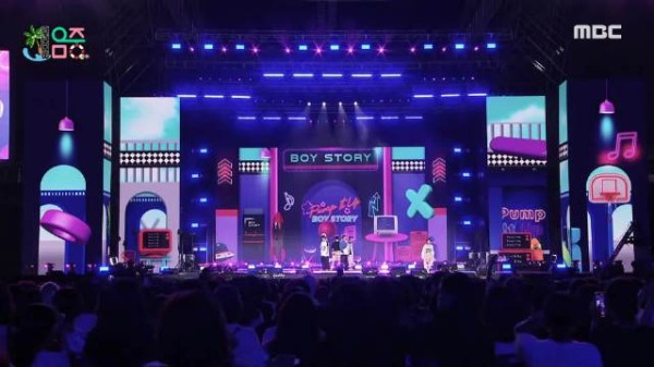 一年前的今天(240817)，BOY STORY - Pump !t Up (Korean Ver.) @ 音乐中心