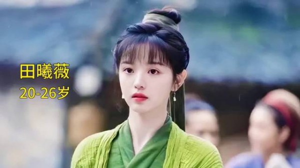 甜妹田曦薇 人美身材辣，20-26岁颜值与演技变化