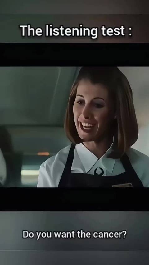 Do you want a cancer?纳尼?