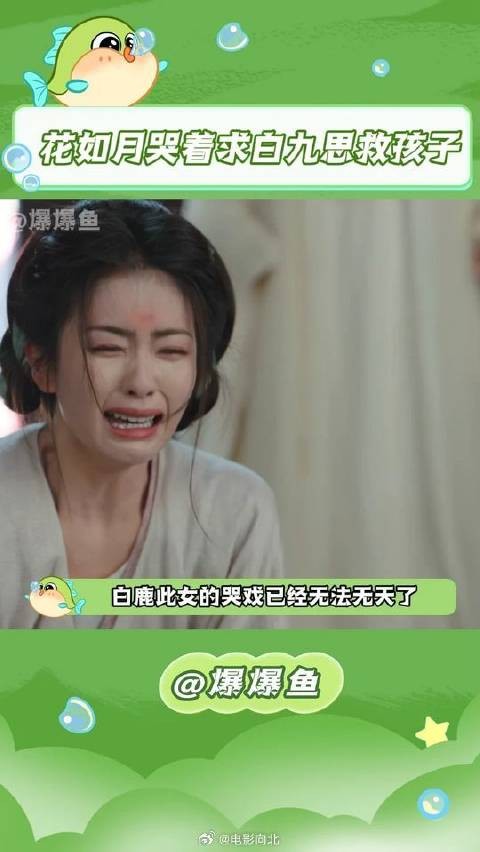 此女哭戏无敌，我们观众也不会原谅白九思的