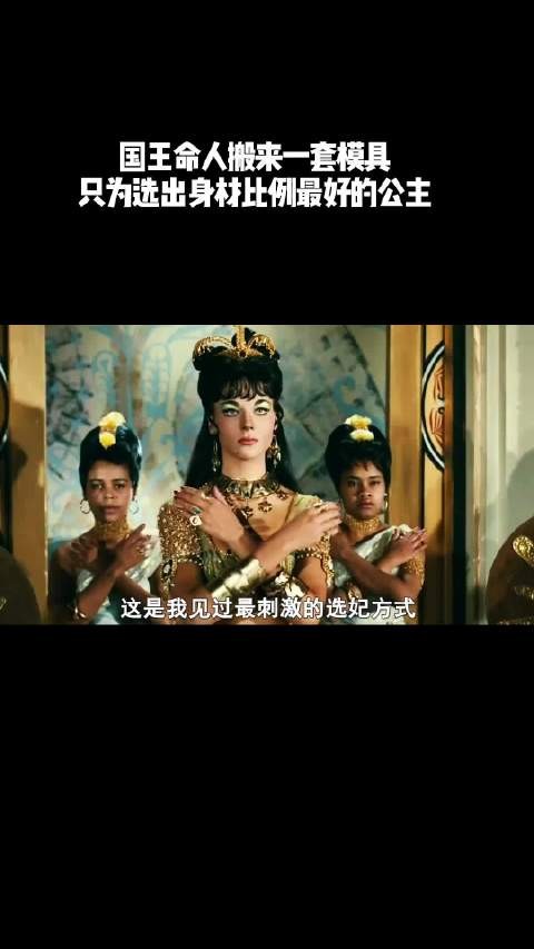 国王命人搬来一套模具，只为选出身材比例最好的公主！
