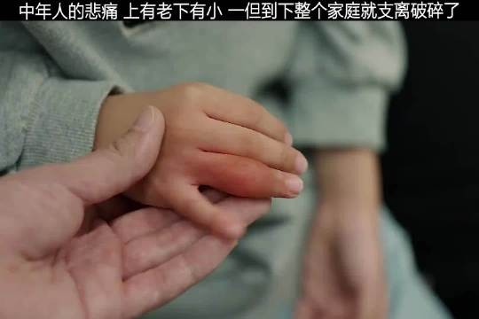 中年人的悲痛 上有老下有小，只有我援四方，四方无援