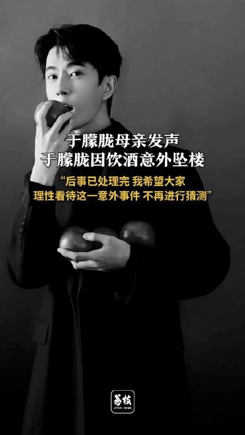 于朦胧母亲回应儿子因饮酒意外坠楼