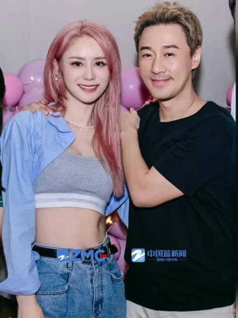 林峯为老婆张馨月庆生马甲线抢镜