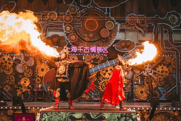 双节氛围提前燃！上海千古情推“火人狂欢节”预热文旅市场