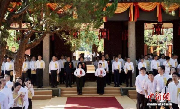 孔子诞辰2576年祭祀典礼在浙江衢州举行 南北联动祭先圣