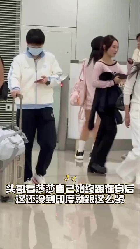 大头这是提前演练到印度后,应该怎么保护莎莎 孙颖莎 王楚钦