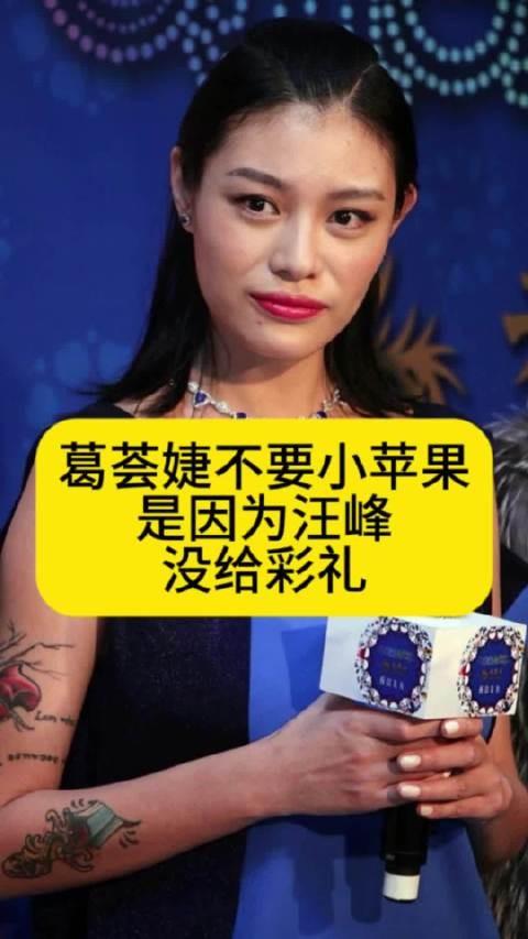 葛荟婕不要女儿小苹果，是因为汪峰没给彩礼