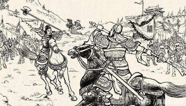 三国演义中，纪灵夏侯惇黄忠庞德徐晃都曾战平关羽，他们如何排名