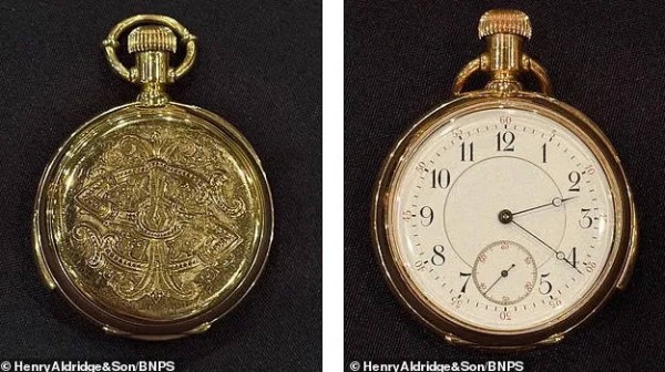 “泰坦尼克”号遇难者怀表将拍卖,价格或超百万英镑,约合933万元人民币