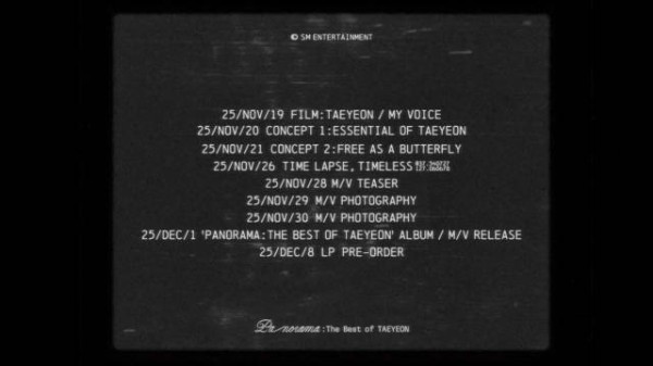 金泰妍Solo出道十周年精选辑12月1日发行