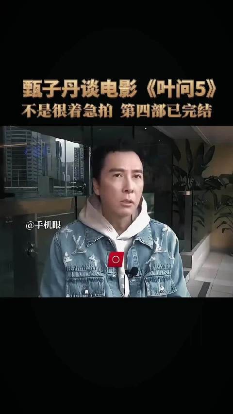 甄子丹1.2亿片酬致《叶问5》搁浅