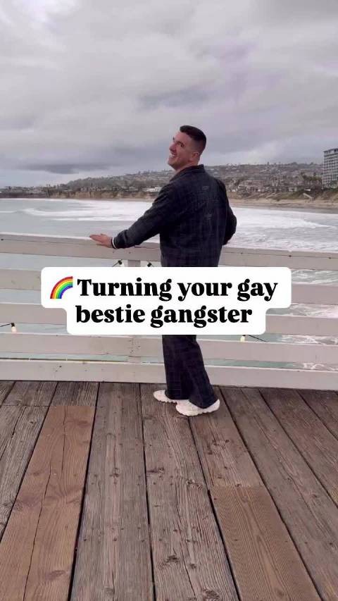 芝加哥素食饭店创建者Nemanja Golubovic,超搞基演直男,戏仿黑帮影视剧风