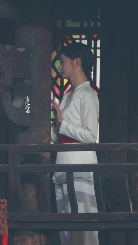 周洁琼《玉簟秋》戏班路透，娇滴滴可可爱爱的小花旦，好像年画娃娃耶