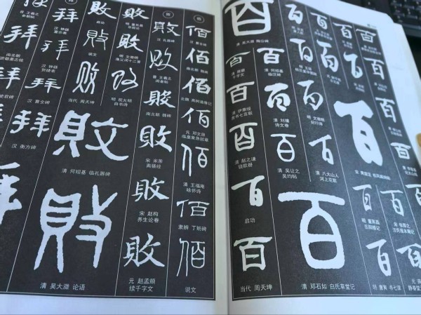 咸宁八旬老人周天坤千字篆隶入选《中国书法大字典》