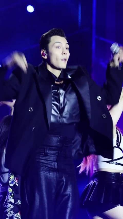 陈伟霆音乐节上跳Chanel舞，泸州音乐节直拍