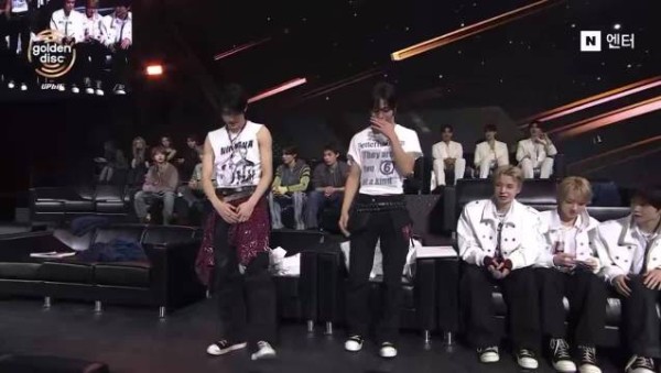 金唱片现场Cover了《前夜+咆哮+初雪 - EXO》的NCT WISH