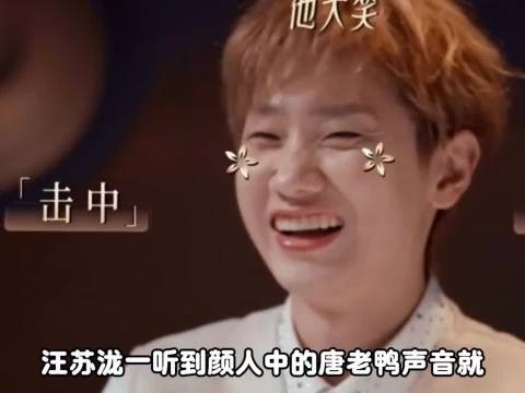 颜人中20秒魔性声线逗笑汪苏泷