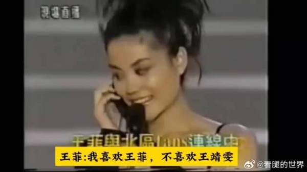 王菲：我当然喜欢王菲了，不喜欢王靖雯