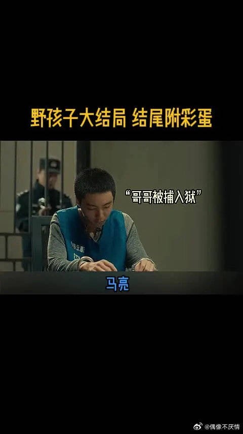 马亮被捕入狱，结尾附彩蛋