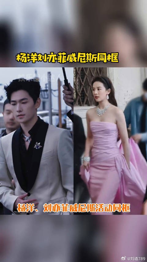 刘亦菲 威尼斯同框，梦回白浅 微博VC计划