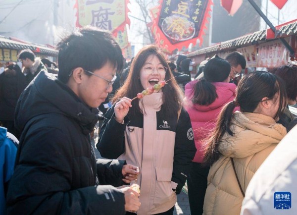 北京：沙河大集年味渐浓