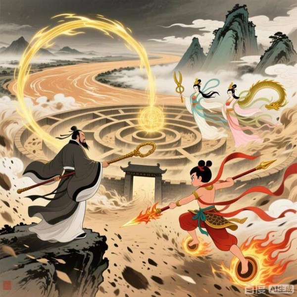 《封神演义》中九曲黄河阵圣人若不出手，姜子牙该如何继续灭商