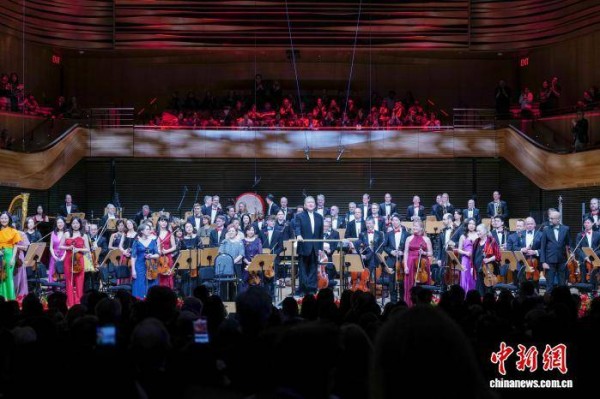 纽约爱乐乐团马年新春音乐会在林肯中心举行