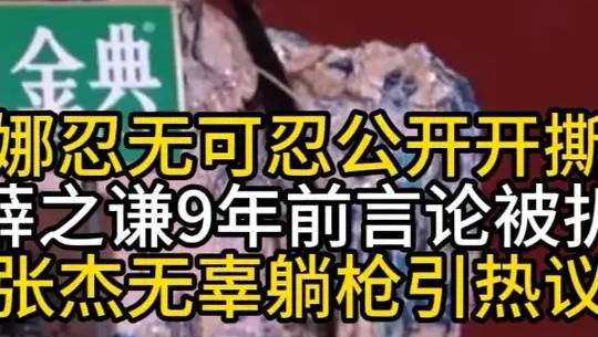 9年恩怨一朝爆发!谢娜怒撕薛之谦为夫讨公道