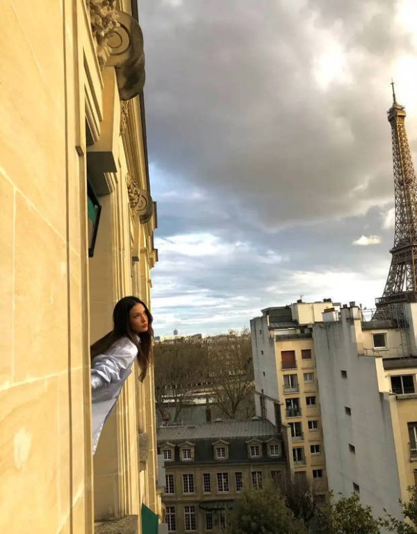 谷爱凌分享在巴黎的<a target=