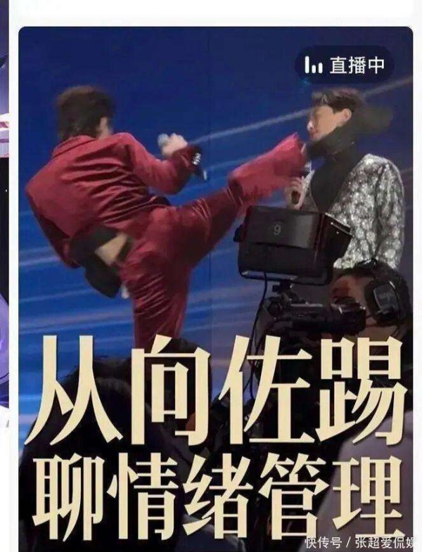 向佐飞踢惊魂一幕：比热搜更重要的，是舞台边界与职业敬畏