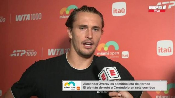 兹维列夫：需要接近完美的表现才能击败辛纳