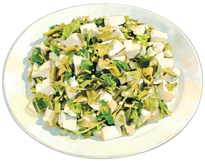 一青一白 至简至素（食愈24节气）