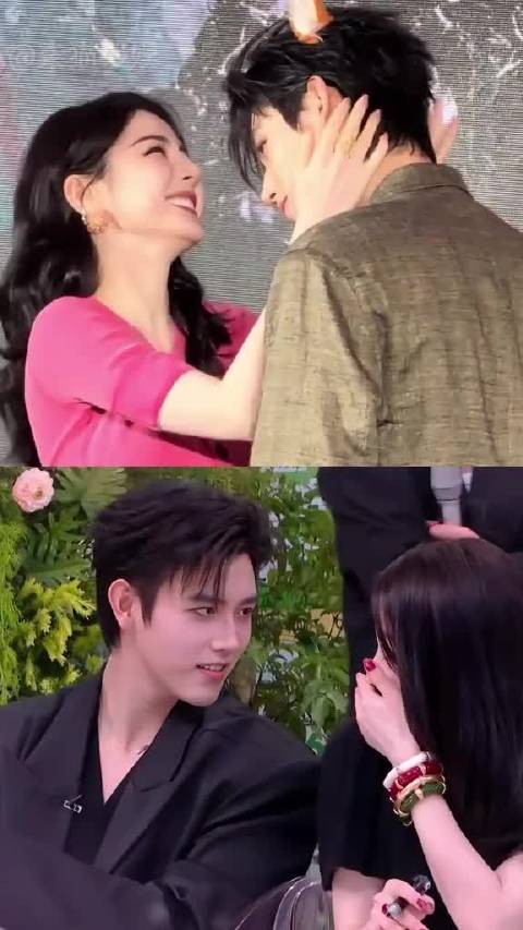 迪丽热巴陈飞宇情侣日常曝光，现场失误意外获赞