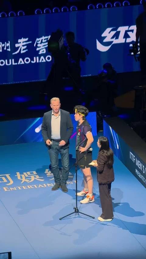 约奇克赞王楚钦技术顶尖、心理强大，诠释世界第一本质