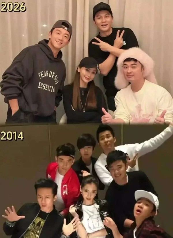 杨颖观看陈赫话剧拥抱力挺，跑男家族已过去12年