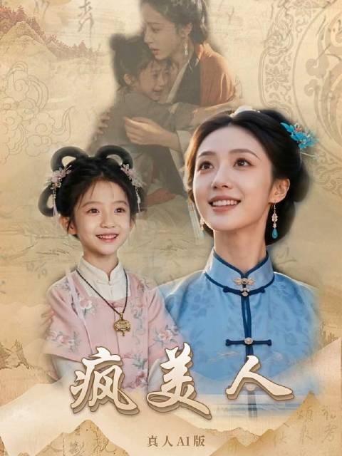 短剧·疯美人真人AI版-第4集-陆潇儿的娘岭上村有名的疯子，但陆潇儿的爹王老实，却对陆潇儿母女不离不弃，让村民交口称赞。